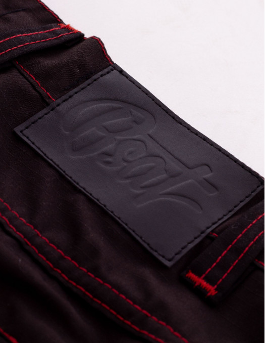 BSAT Baggy Combat Cargo Pants Black...