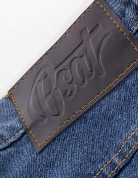 BSAT Bronx Baggy Jorts Denim Shorts Medium Blue