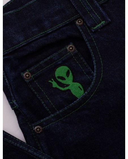 BSAT Aliens 4 Peace Stand Tall Indigo n Green - LIMITED EDITION*