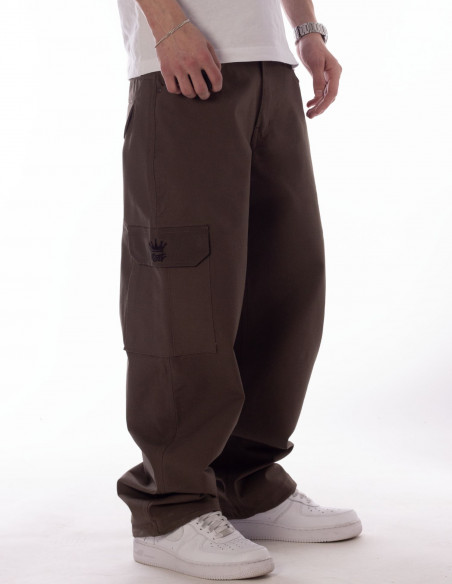 BSAT Heavy Weight Baggy Combat Cargo Tarmac Grey *Stretch Waist™*