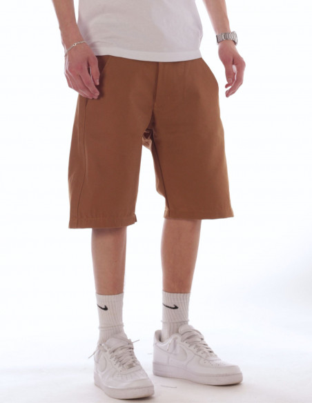 BSAT X-Loose Chino Shorts Dark Khaki Dune