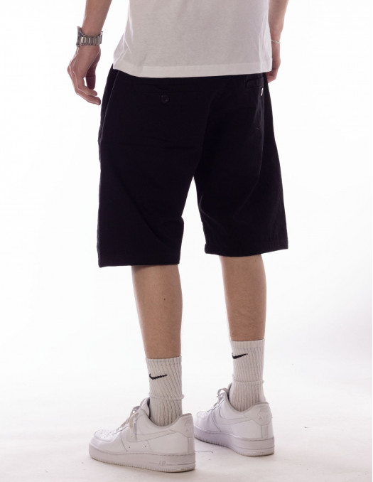 BSAT X-Loose Chino Shorts Jet Black