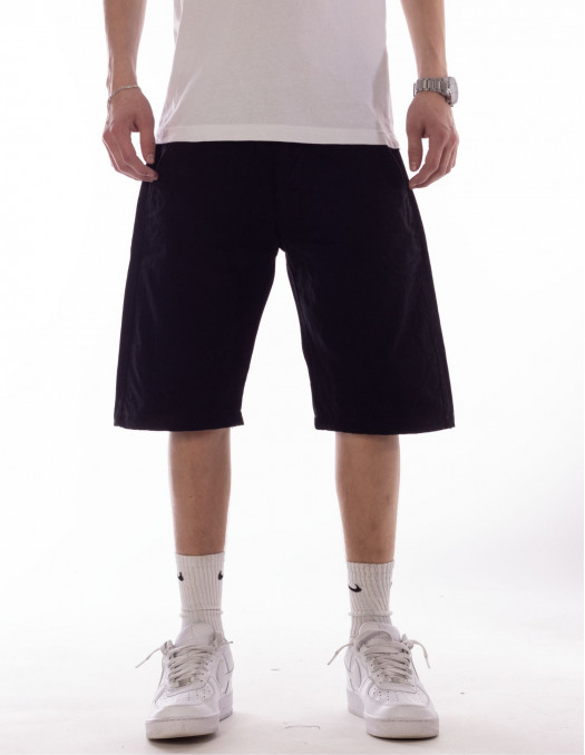 BSAT X-Loose Chino Shorts Jet Black