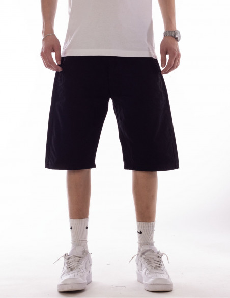 BSAT X-Loose Chino Shorts Jet Black