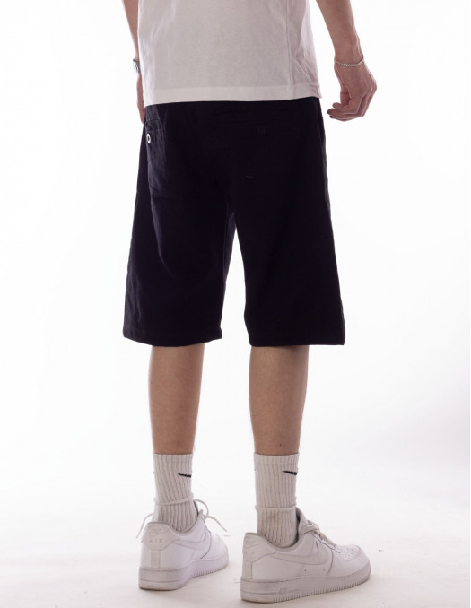 BSAT X-Loose Chino Shorts Jet Black
