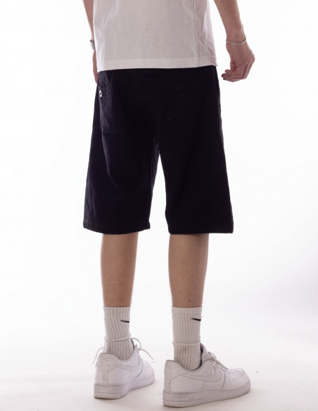BSAT X-Loose Chino Shorts Jet Black
