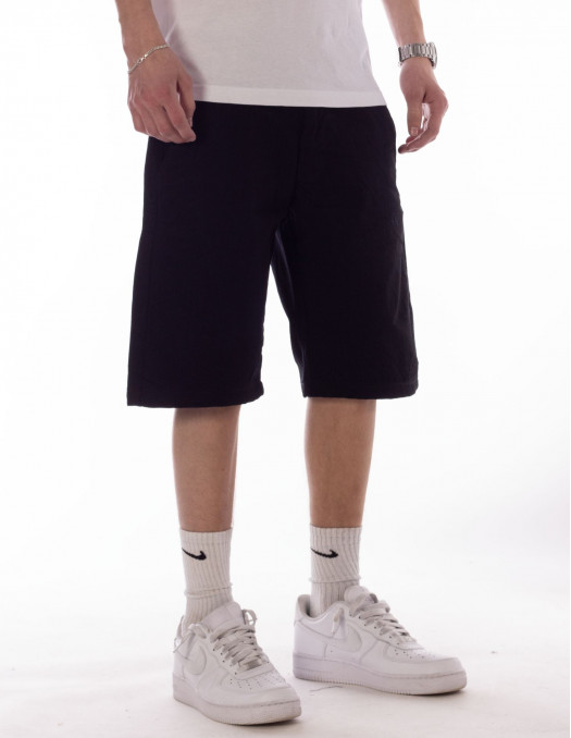 BSAT X-Loose Chino Shorts Jet Black