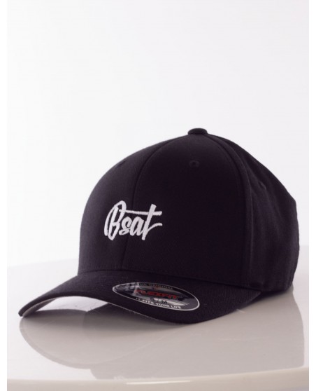 BSAT Bronx Embroidery Cap Shape Black