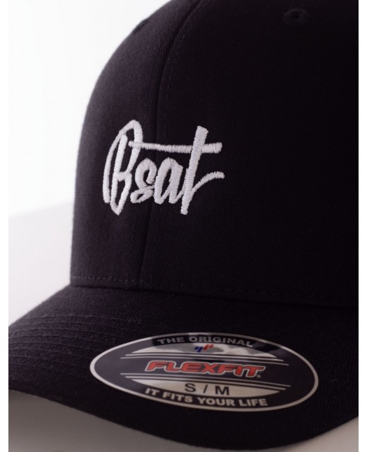 BSAT Bronx Embroidery Cap Shape Black