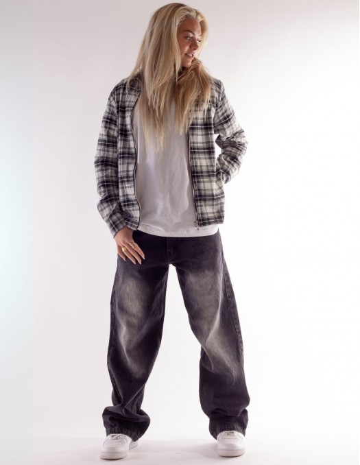 BSAT Studio Flannel Zip Shirt – Grid...