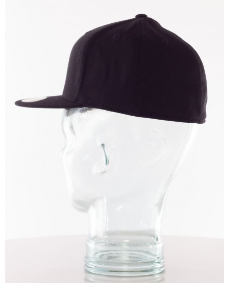 BSAT Bronx Crown Embroidery Flatcap Black