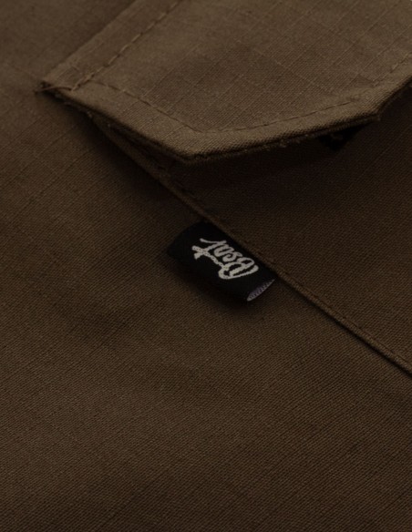 BSAT Heavy Weight Regular Fit Cargo Pants Tarmac Grey *Stretch Waist™*