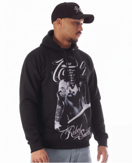 Baseball Chica Rebel Society Hoodie by BSAT