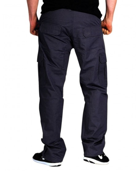 BSAT Combat Cargo Pants Regular Fit Navy Blue