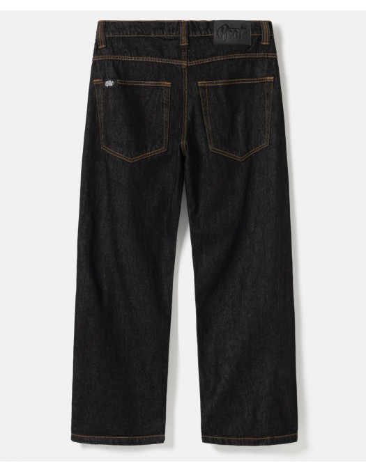 BSAT Bronx Baggy Jeans Plain Black
