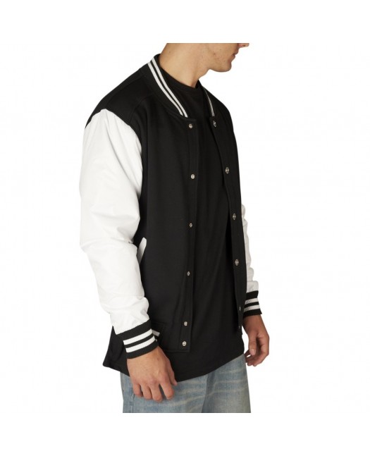 Townz College Jacket Black
