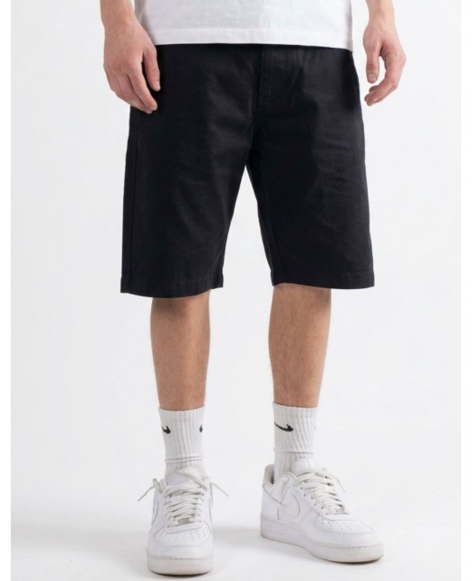 BSAT X-Loose Chino Shorts Jet Black