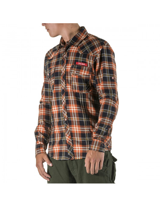 Escobar Shirt Plaid Black