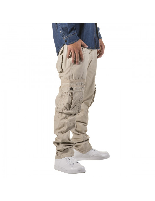 Escobar Cargo Pants Storm Beige