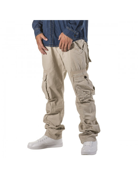 Escobar Cargo Pants Storm Beige