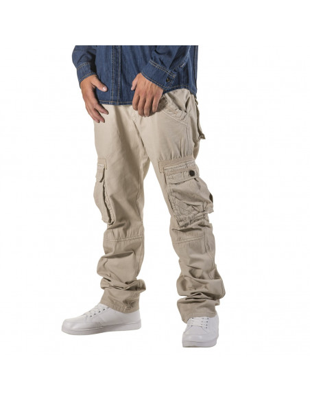 Escobar Cargo Pants Storm Beige