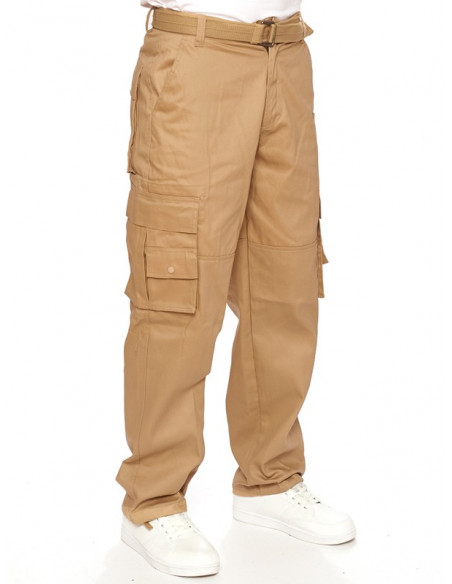 Access Premium Cargo Pants Khaki