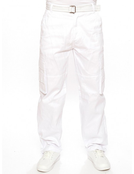 Access Premium Cargo Pants White
