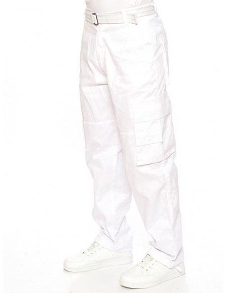 Access Premium Cargo Pants White