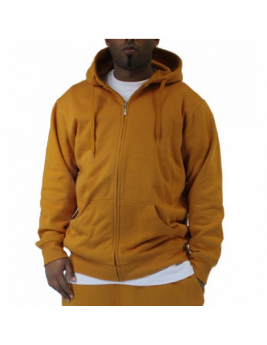 Townz Zip Timber Plain Hoody