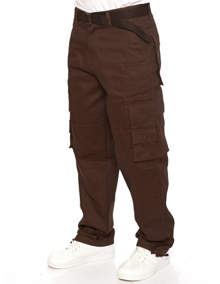 Access Premium Cargo Pants Brown