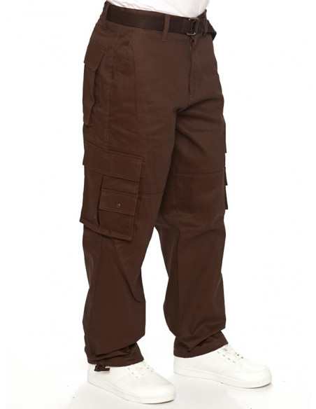Access Premium Cargo Pants Brown