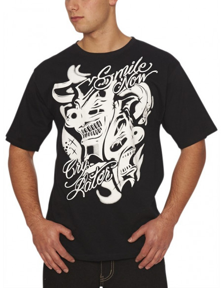 Townz Tee Smile now Black