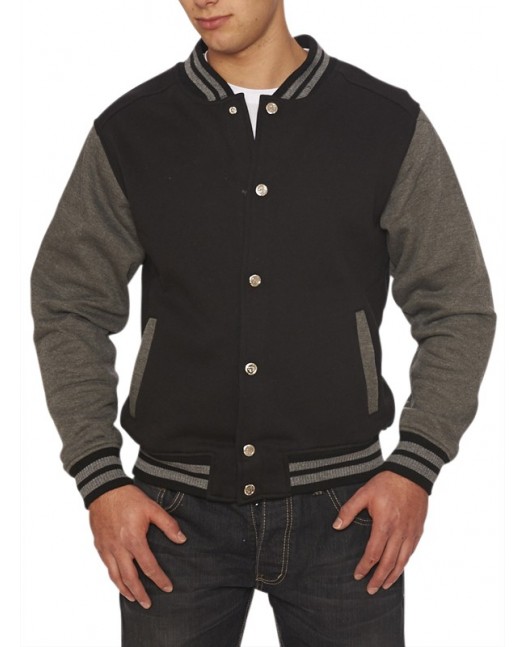 Townz College Jacket Grey