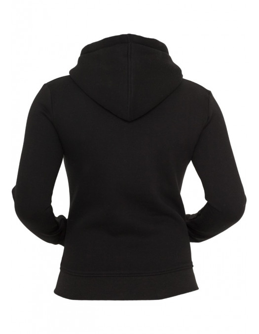Urban Classics Ladies Zip Hoody black