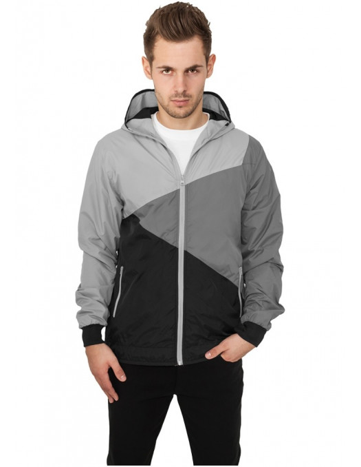 Urban Classics Zig Zag Windrunner blk...