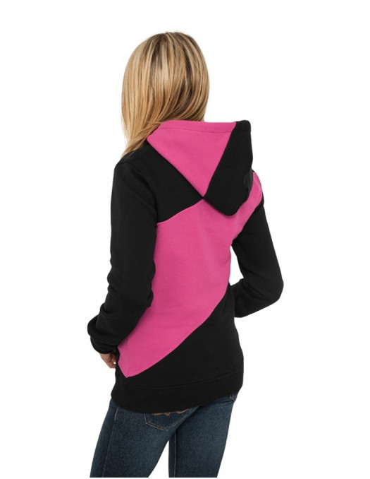 Urban Classics Ladies Zig Zag Hoody...