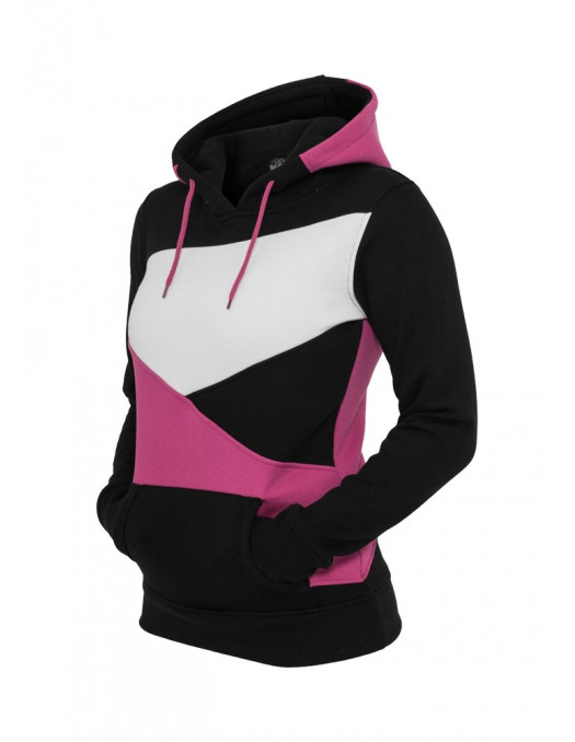 Urban Classics Ladies Zig Zag Hoody...