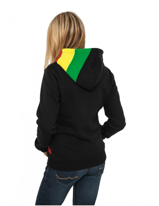 Urban Classics Ladies Zig Zag Hoody...