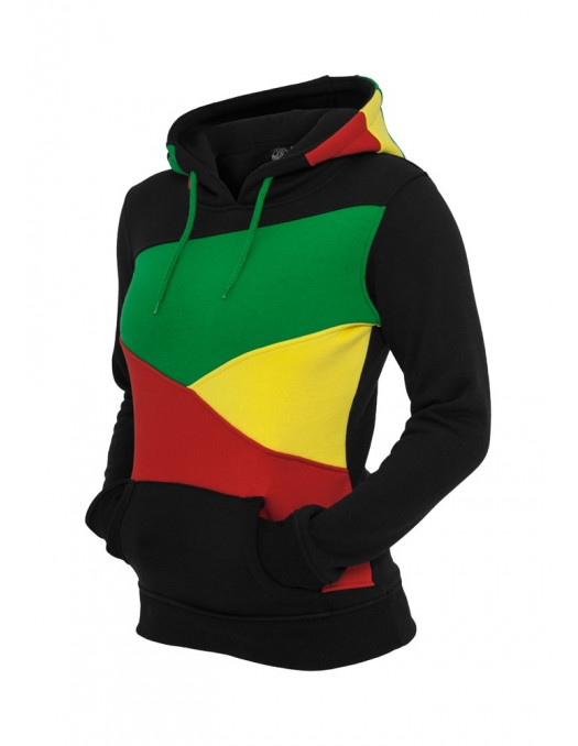 Urban Classics Ladies Zig Zag Hoody...