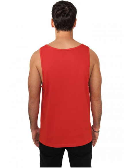 Urban Classics Jersey Big Tank red