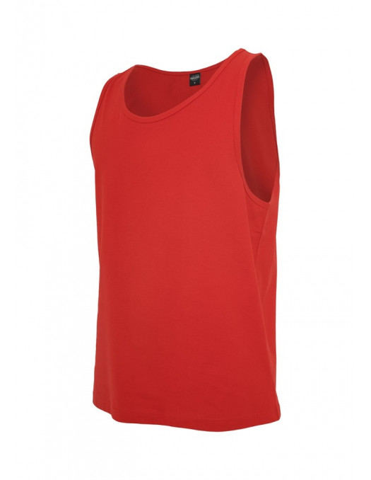 Urban Classics Jersey Big Tank red