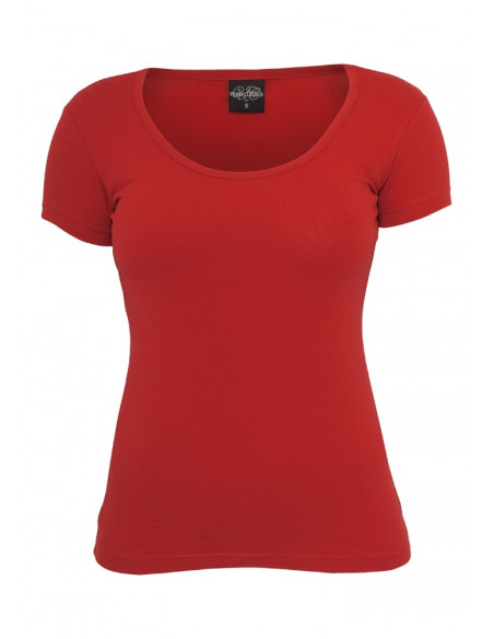Urban Classics Ladies Basic Tee red