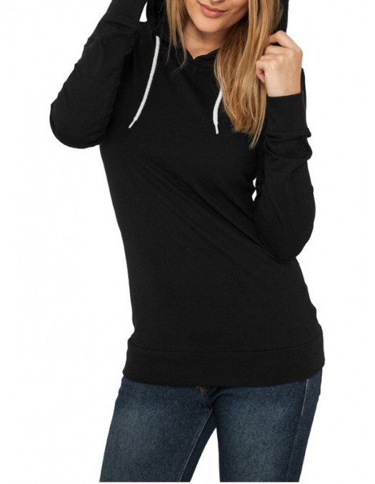 Urban Classics Ladies Jersey Hoody black