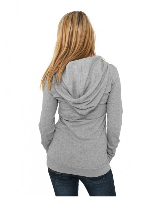 Urban Classics Ladies Jersey Hoody grey