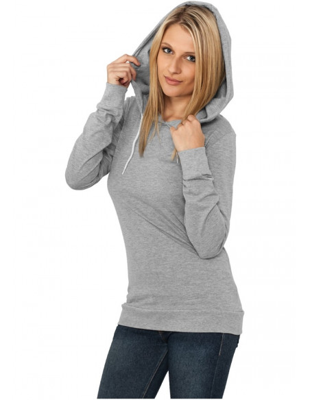 Urban Classics Ladies Jersey Hoody grey