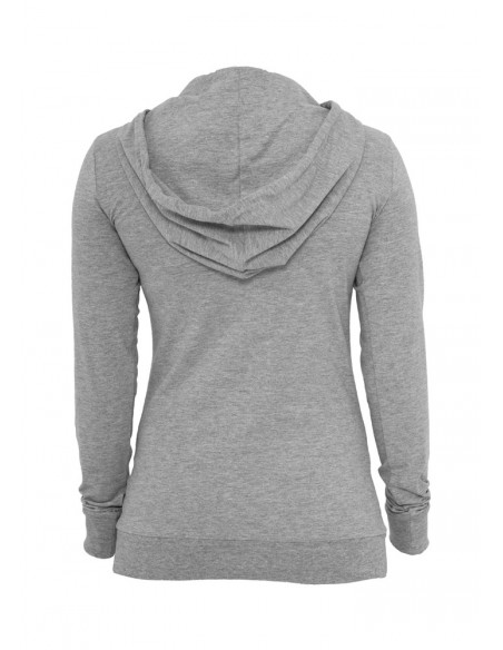 Urban Classics Ladies Jersey Hoody grey
