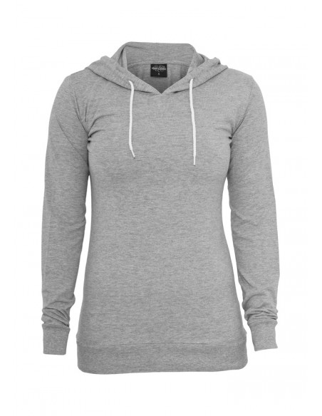 Urban Classics Ladies Jersey Hoody grey