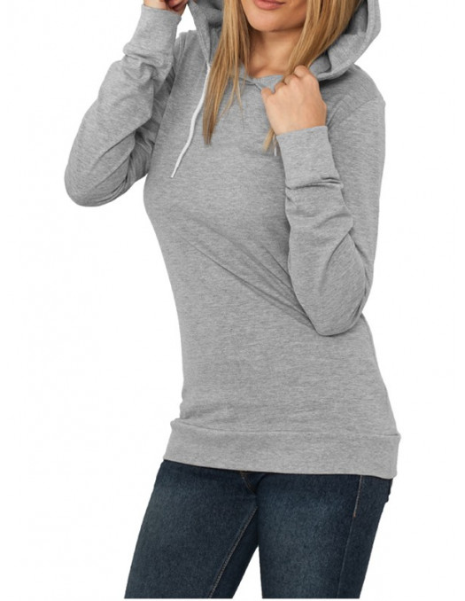 Urban Classics Ladies Jersey Hoody grey