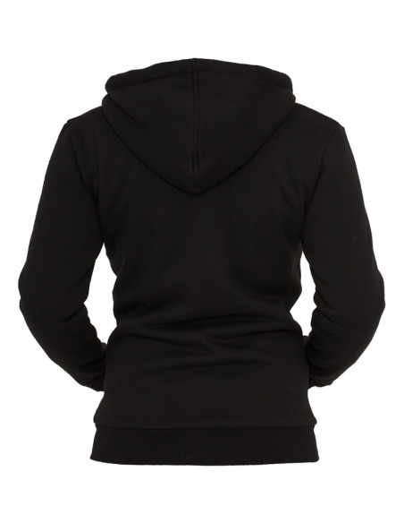 Urban Classics Ladies Winter Zip Hoody blk/wht