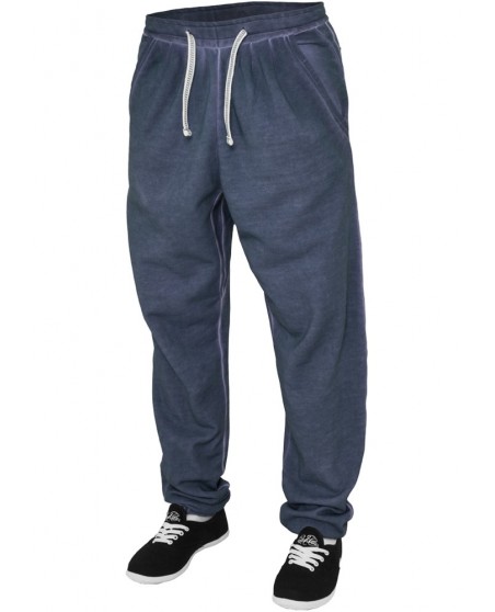 Urban Classics Ladies Spray Dye Sweatpant denimblue
